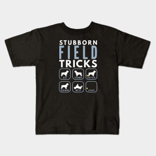 Stubborn Field Spaniel Tricks - Dog Training Kids T-Shirt
